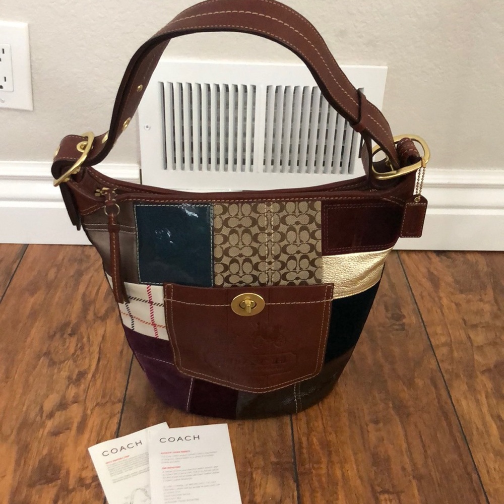 Coach patch work purse G0749-11356